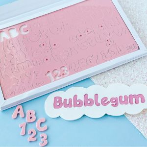 Sweet Stamp - Bubblegum Set - Uppercase Lowercase Numbers & Symbols