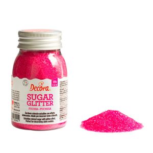 Decora Glitter Sugar Pink 100gr
