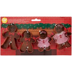 Wilton Cookie Cutter Gingerbread Set/4