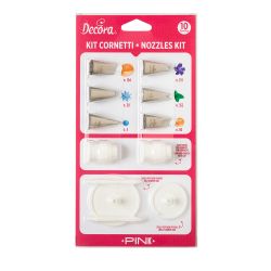 Decora Nozzles Kit Pink Set/10