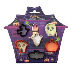 Decora Plastic Cookie Cutters Halloween