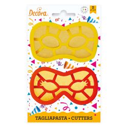 Decora Plastic Cookie Cutters Masks