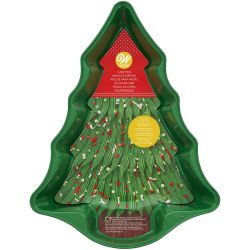 Wilton Cake Pan Christmas Tree - ZWART