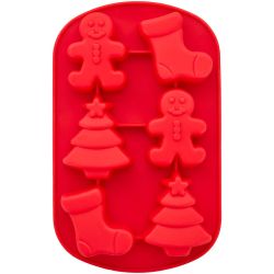 Wilton Siliconen Mal Gingerbread-Christmas Tree-Sock