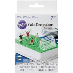Wilton Cake Decorations Soccer Set
