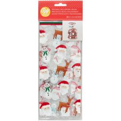 Wilton Treat Bags Santa-Snowman-Reindeer Pk/20
