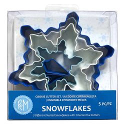 R&M Cookie Cutters Snowflakes
