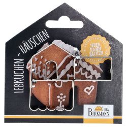 Birkmann Cookie Cutter Kerstmis Gingerbread Huis 6,5cm *
