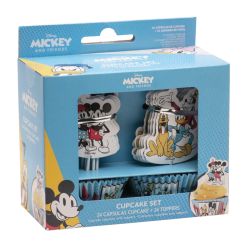 Dekora Baking Cups & Toppers Mickey Mouse Pk/48