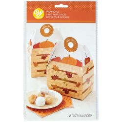 Wilton Treat Boxes Fall Is In The Air 2/pc