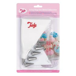 Tala Icing Bag Set With 8 Nozzles