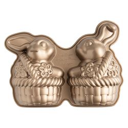 Nordic Ware Cake Pan Bunny In A Basket 3D