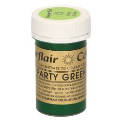 Sugarflair  Paste Colour Party Green 25gr
