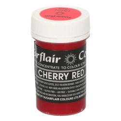 Sugarflair  Paste Colour Cherry Red 25gr