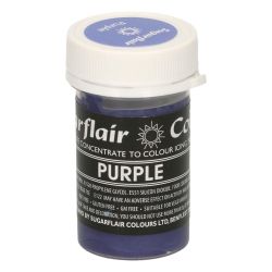 Sugarflair  Paste Colour Purple 25gr