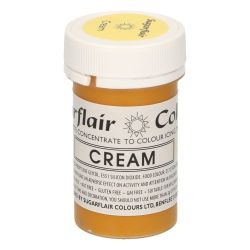 Sugarflair  Paste Colour Cream 25gr
