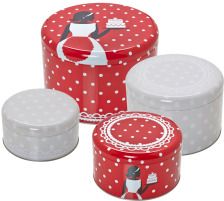 Birkmann Cake Tin Set Retro