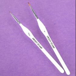 Sweet Stamp Professional Brush Duo Size #1 & #000