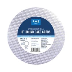 PME Cake Board Rond 20,5cm Set/3