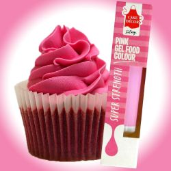 Cake Decor Colour Gel Pink 19g