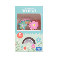 PME Cupcake Set - Over The Rainbow Set/48