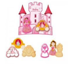 Decora Plastic Cookie Cutters Princess