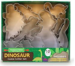 Handstand Kitchen Dinosaur Cookie Cutter Set/10