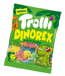 Trolli Dinorex  Zure Snoepjes 200g
