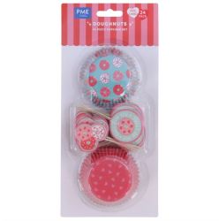 PME Baking Cups Foil & Toppers Donuts pk/24