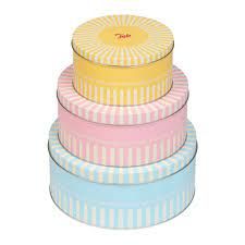 Tala Cake Tins Pastels set/3