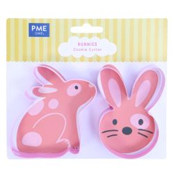 PME Cookie Cutter Easter Bunnys Set/2
