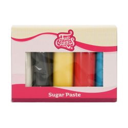 Funcakes Rolfondant Multipack Primary Colours 5x100gr