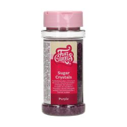 Funcakes Sugar Crystals Purple 80gr