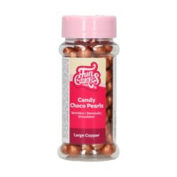 FunCakes Choco Pearls Large Copper 70gr