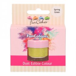 Funcakes Funcolours Dust Edible Colour spring Green