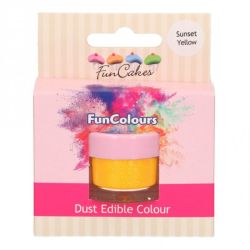 Funcakes Funcolours Dust Edible Colour Sunset Yellow 