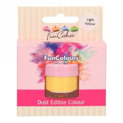 Funcakes Funcolours Dust Edible Colour Light Yellow