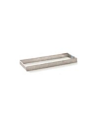 Decora Perforated Stainless Steel Oblong 10x29x2cm