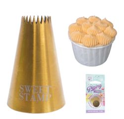 Sweet Stamp Piping Nozzle French Tip