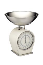 Living Nostalgia Kitchen Scale Mechanical Cream