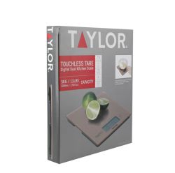 Taylor Kitchen Scale Touchless Tare Digital Dual Kitchen Scale