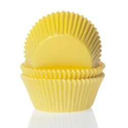House Of Marie Mini Baking Cups Yellow pk/60