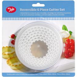 Tala Cutters Plain/Crinkled Reversible