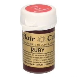 Sugarflair paste colour Ruby