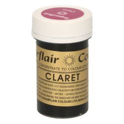 Sugarflair paste colour claret