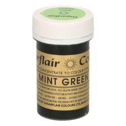 Sugarflair paste colour mint green