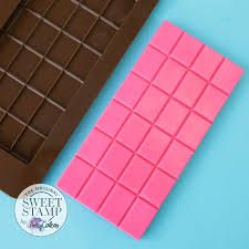Sweet Stamp Chocolate Bar Mould *