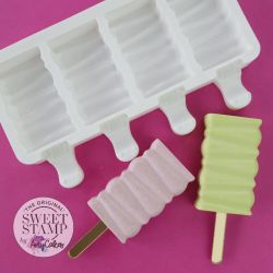 Sweet Stamp Cake Popsicle Zig Zag Mold Mini