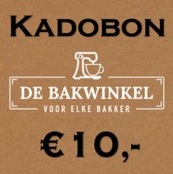 Kadobon  €10,-