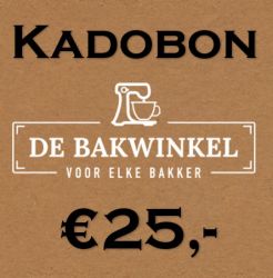 Kadobon  €25,-